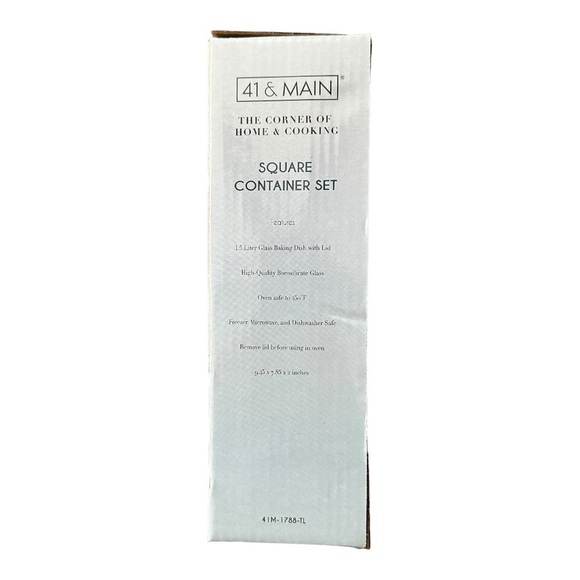 41 & Main Square Container Set NIB‎ - Picture 2 of 3